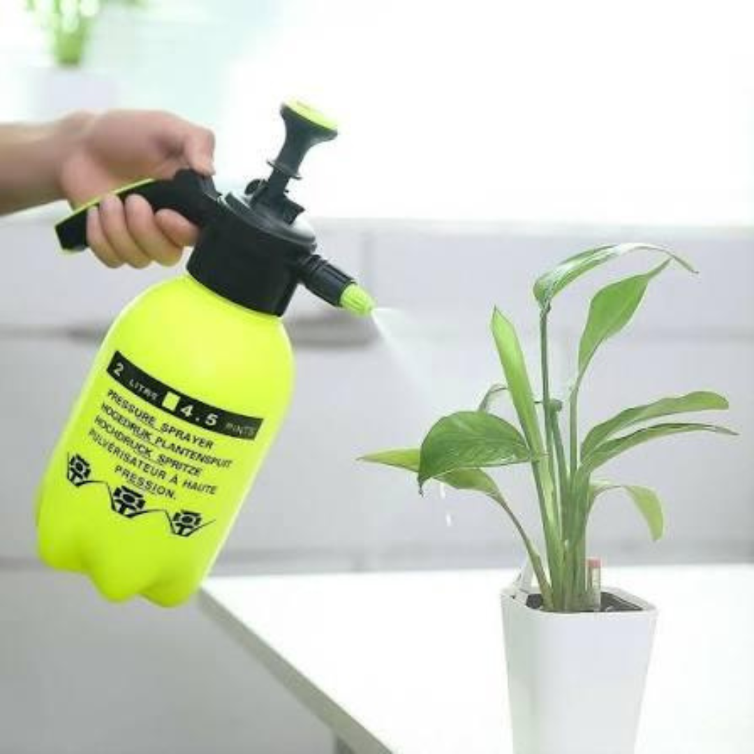 2 Litre Hand Pressure Spray Bottle with Metal Nozzle