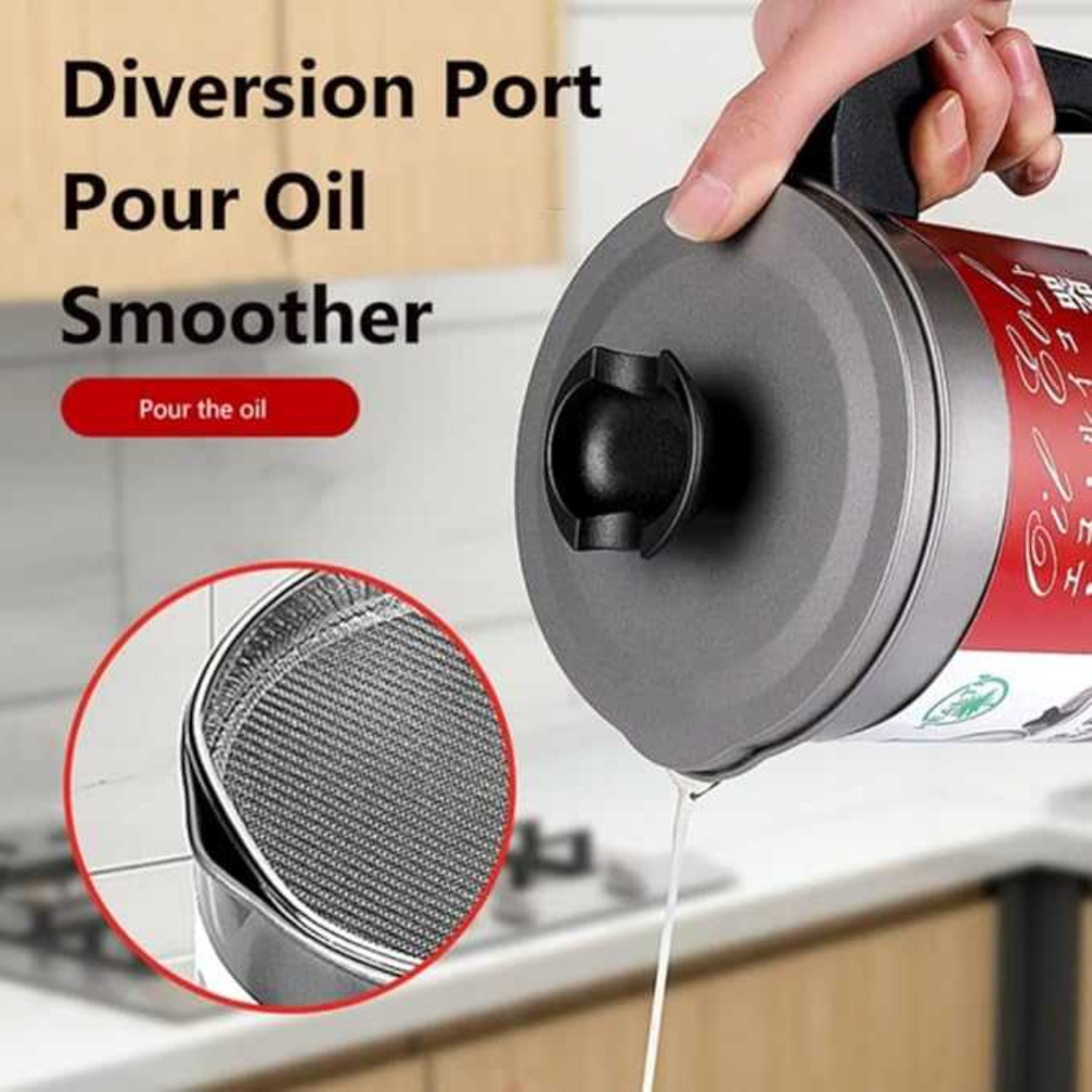 1.4L Stainless Steel Oil Pot