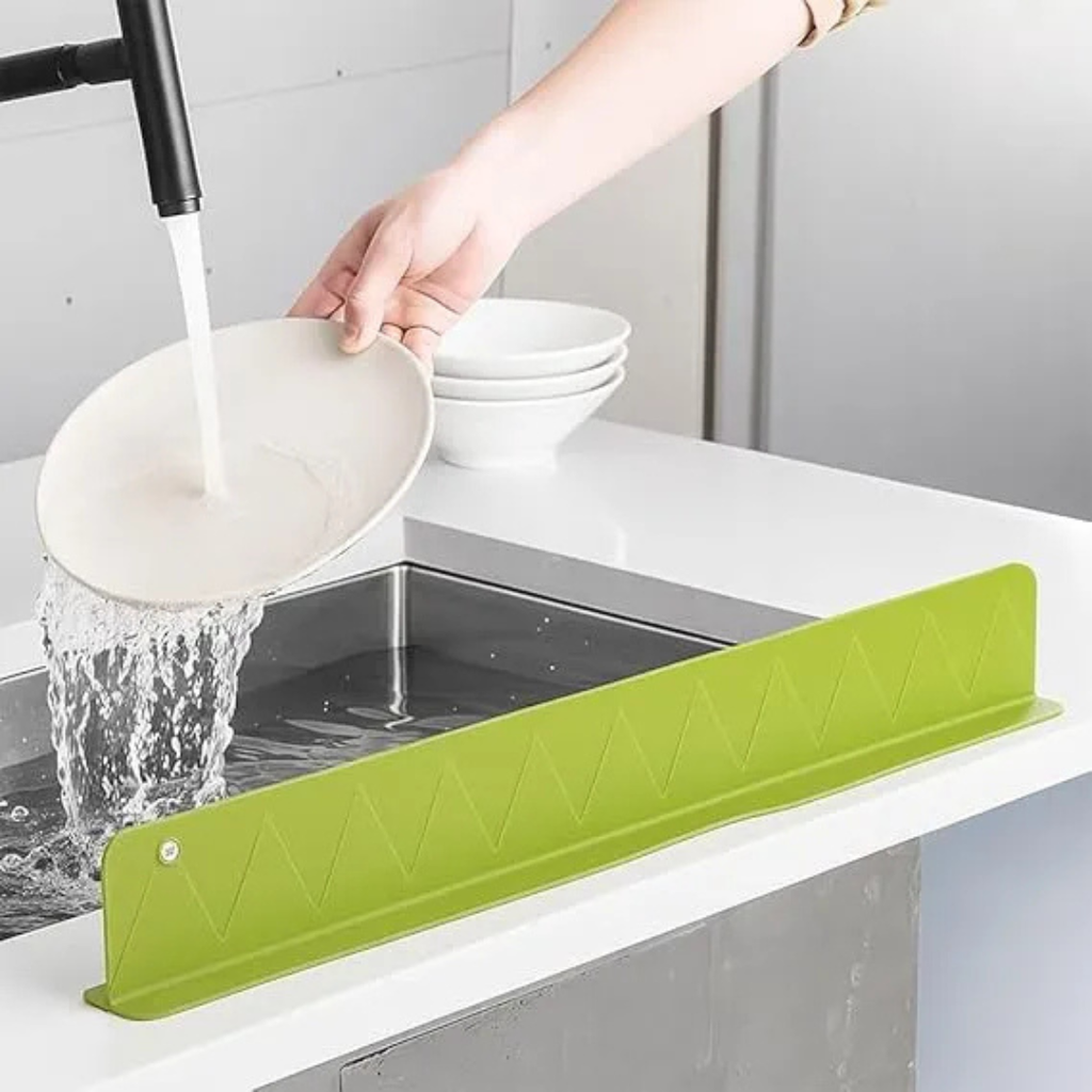 Large Size Silicone Sink Splash Guard Set