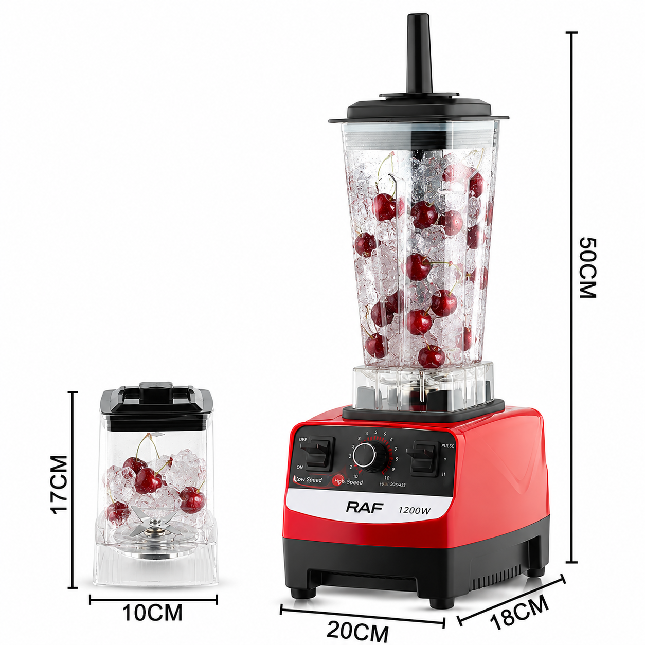 Quality Ice Crush Smoothie Maker Blender  Double Cup  Blender With Small Jar