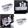 Smart Wall-Mount Storage Shelf with Hidden Drawer