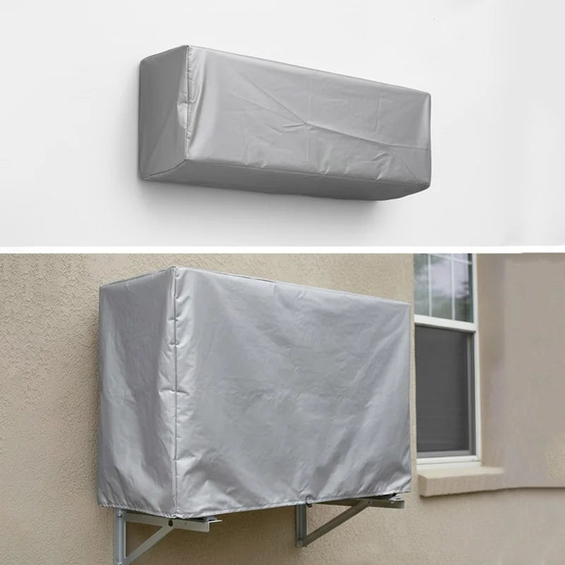 Dust Proof AC Cover Set for 1 Ton | Indoor & Outdoor Protection (2 Pcs)
