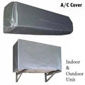 Dust Proof AC Cover Set for 1 Ton | Indoor & Outdoor Protection (2 Pcs)
