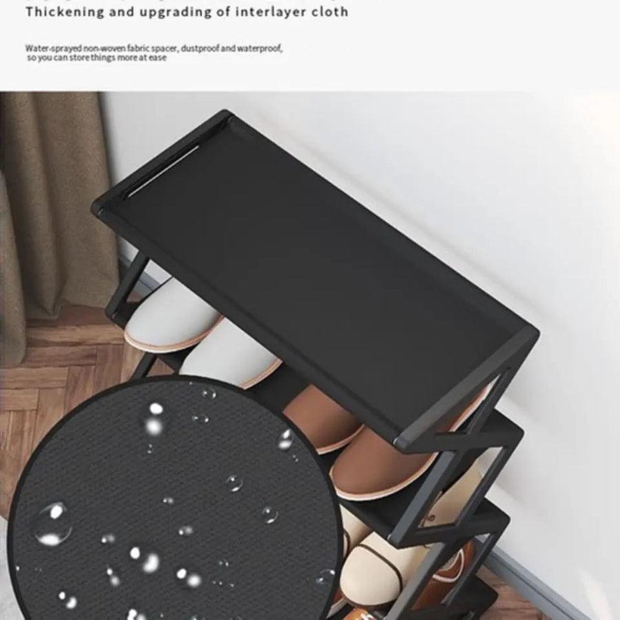 Multi functional Assembly Shoe Cabinet Dust proof Storage Rack
