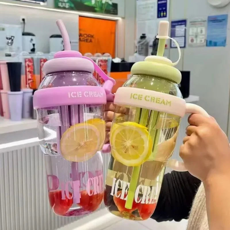 Large Capacity Gym & Summer Drink Bottle | Random color