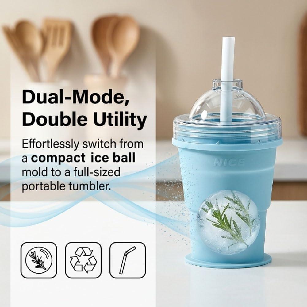 325ml Portable Foldable Ice Cup