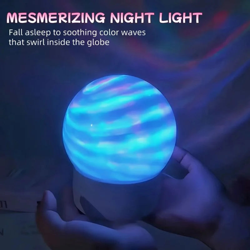 16 Colors RGB Night Light Projector | Bedroom Mood Lamp