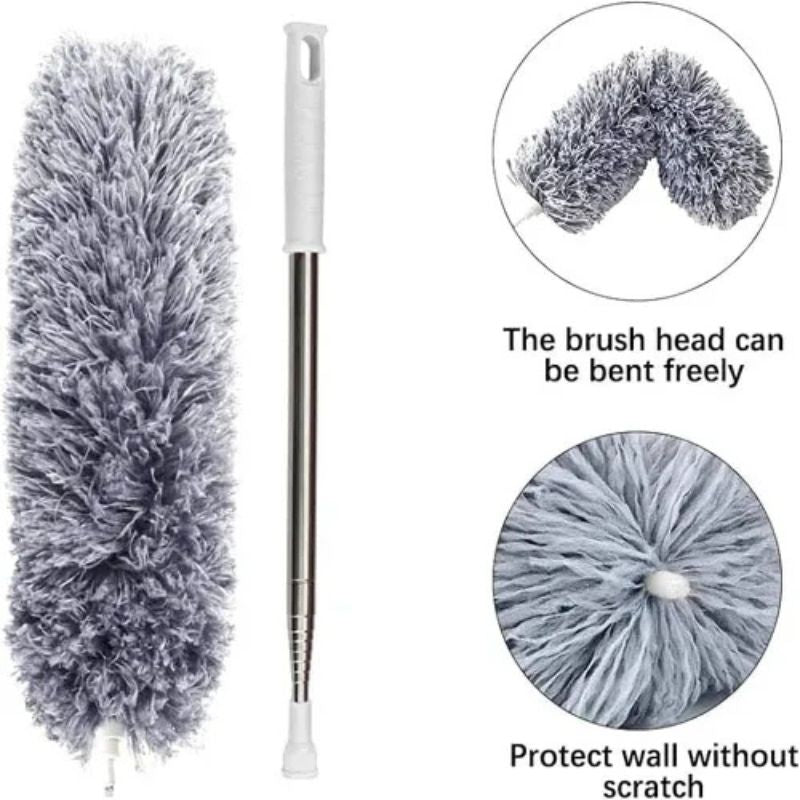 Long Reach, Bendable Head & Washable Cleaner