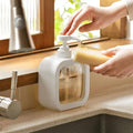 300ml 500ml Clear Pump Bottle for Kitchen Bathroom Shower Lotion Shampoo