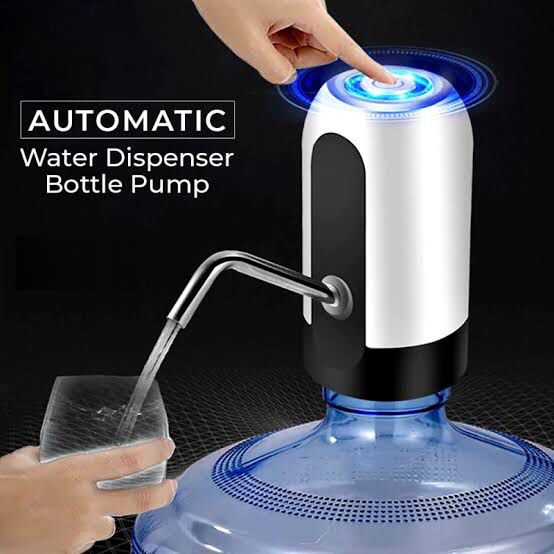 Portable Electric Automatic Water Pump & Dispenser | USB Rechargeable, Hygienic