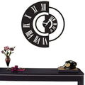 MDF Silent Quartz Wall Clock | Decorative Hanging Clock for Home & Office