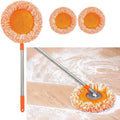 Sunflower Shape Cleaning Mop | 360° Rotating Extendable Microfiber
